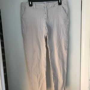 Seersucker slacks